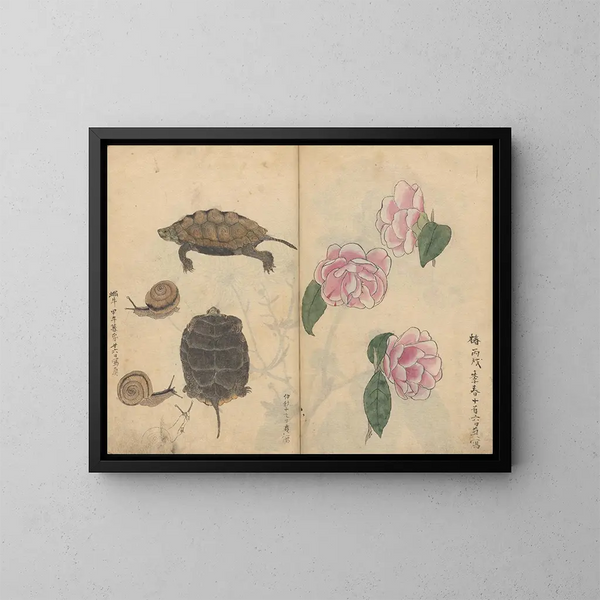 Skizzenbuch Pl060 - Ariyoshi Kondo — gerahmtes Bild an der Wand