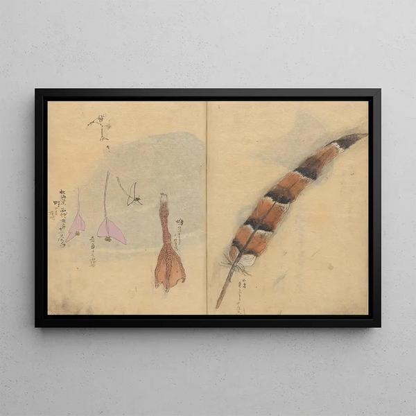 Skizzenbuch Pl065 - Ariyoshi Kondo — gerahmtes Bild an der Wand