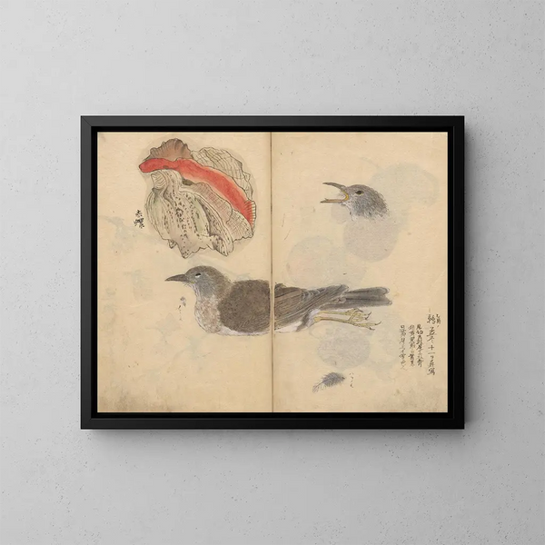 Carnet de croquis Pl081 - Ariyoshi Kondo — gerahmtes Bild an der Wand
