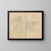 Carnet de croquis Pl092 - Ariyoshi Kondo — quadro incorniciato alla parete