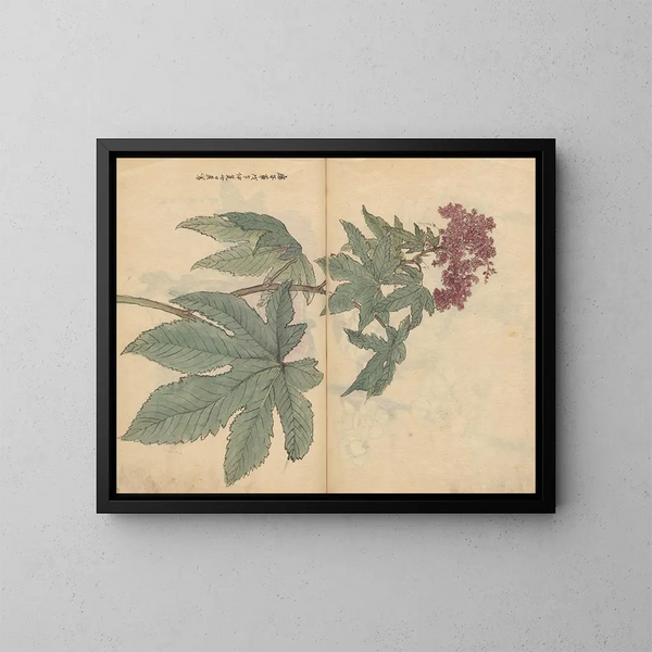 Carnet de croquis Pl095 - Ariyoshi Kondo — gerahmtes Bild an der Wand