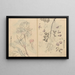 Carnet de croquis Pl110 - Ariyoshi Kondo — quadro incorniciato alla parete