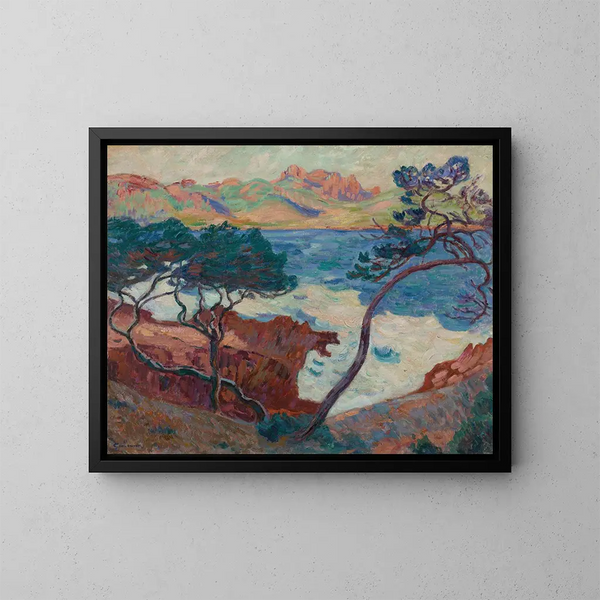 Agay - Armand Guillaumin — quadro incorniciato alla parete