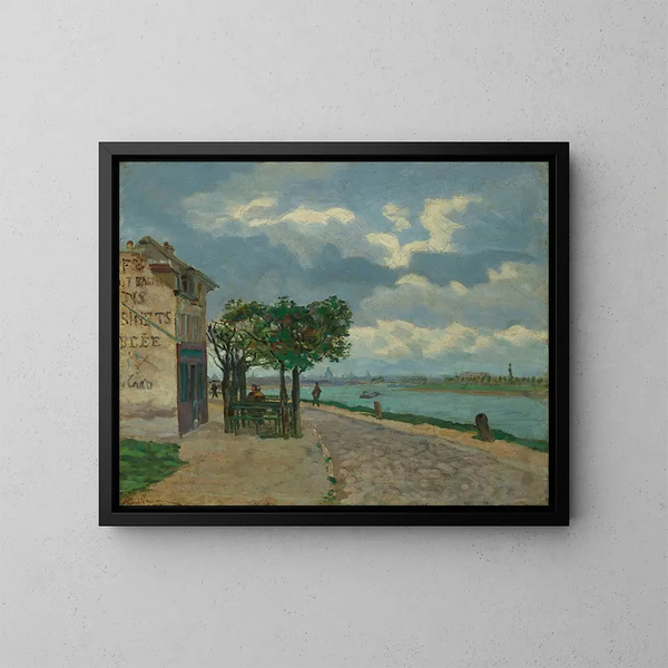 Bords de la Seine - Armand Guillaumin — quadro incorniciato alla parete