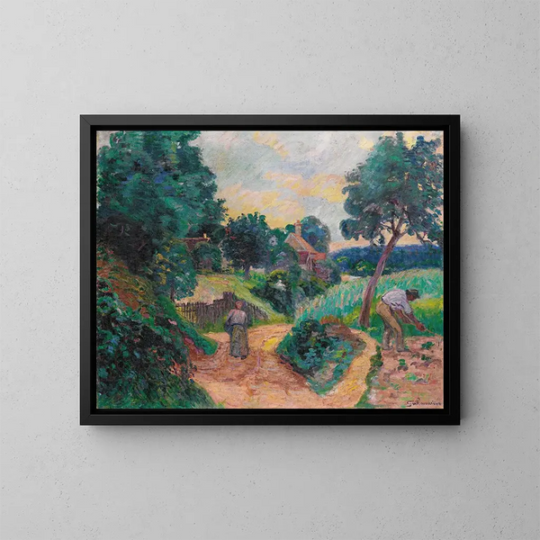 Chemin des Carrières Miregaudon - Armand Guillaumin — quadro incorniciato alla parete