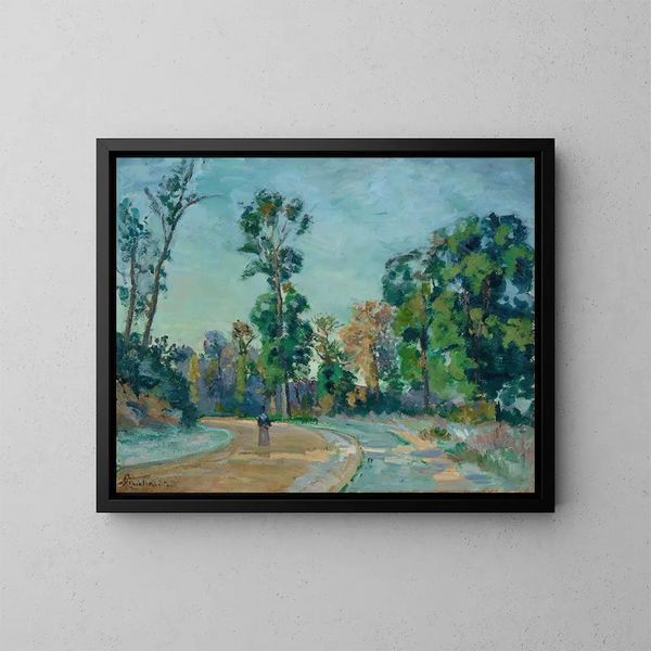 Gèle blanche in Île-de-France - Armand Guillaumin — quadro incorniciato alla parete