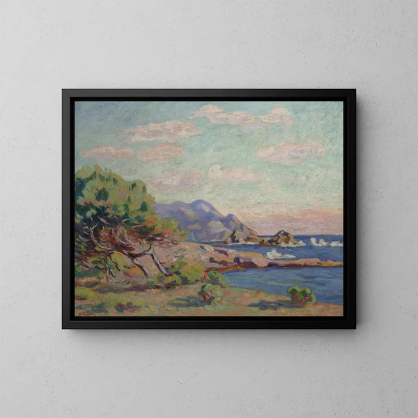 La Pointe du Lou Gaou - Armand Guillaumin — quadro incorniciato alla parete