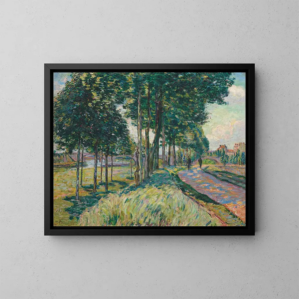 La Seine à Charenton - Armand Guillaumin — quadro incorniciato alla parete