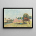 Landschaft - Armand Guillaumin — gerahmtes Bild an der Wand