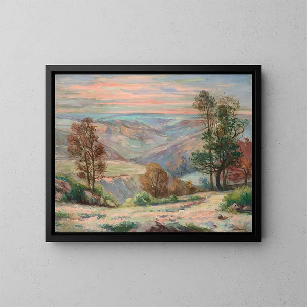 Le Puy Barriou à Creuse - Armand Guillaumin — quadro incorniciato alla parete