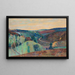 Le pont Charraud - Armand Guillaumin — gerahmtes Bild an der Wand