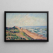 Die Dünen Insel Ré - Armand Guillaumin — gerahmtes Bild an der Wand