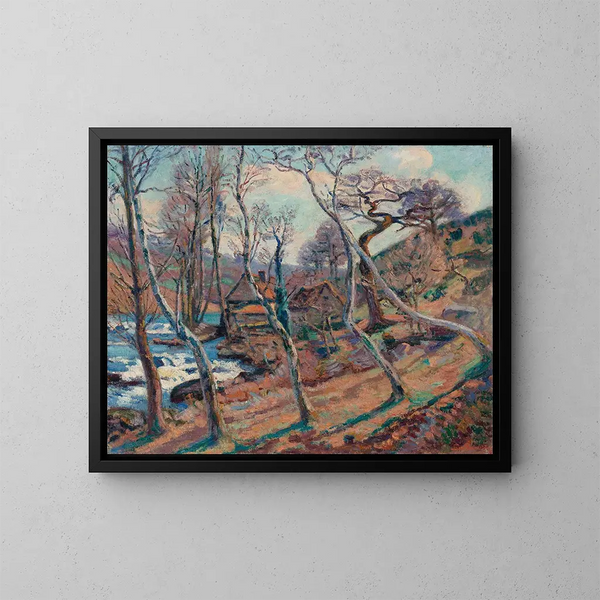 Moulin Bouchardon - Armand Guillaumin — quadro incorniciato alla parete