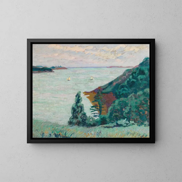 Saint-Servan - Armand Guillaumin — gerahmtes Bild an der Wand