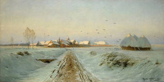 Armand Gury - Soir dhiver Bertricourt environs de Reims.webp
