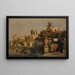 Taverna romana antica - Arnold Böcklin — quadro incorniciato alla parete