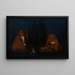 L'Île des morts - Arnold Böcklin — gerahmtes Bild an der Wand