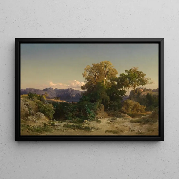 Arnold Bcklin - Landscape in the Roman Campagna.webp