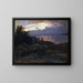 Der Dolmen - Arnold Böcklin — gerahmtes Bild an der Wand