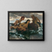 Idylle marine - Arnold Böcklin — quadro incorniciato alla parete