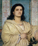 Portrait von Angela Böcklin in Muse - Arnold Böcklin — Ansicht des Kunstwerks