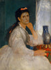 Portrait de Clara Böcklin, fille aînée de l'artiste - Arnold Böcklin — Ansicht des Kunstwerks