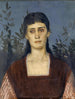 Ritratto di Clara Bruckmann-Böcklin, figlia maggiore dell'artista - Arnold Böcklin — vista dell’opera