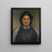 Portrait von Sibylla Müller-Kleyling - Arnold Böcklin — gerahmtes Bild an der Wand