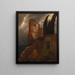 Ruine am Meer - Arnold Böcklin — gerahmtes Bild an der Wand