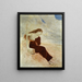 Saffo Calipso - Arnold Böcklin — quadro incorniciato alla parete