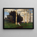Frühlingstag Die drei Lebensalter - Arnold Böcklin — gerahmtes Bild an der Wand