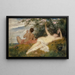 Primavera - Arnold Böcklin — quadro incorniciato alla parete