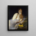 Die Tod von Kleopatra - Arnold Böcklin — gerahmtes Bild an der Wand