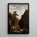 La luna di miele - Arnold Böcklin — quadro incorniciato alla parete