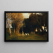 Der heilige Hain - Arnold Böcklin — gerahmtes Bild an der Wand