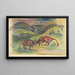 Corrida - Arnold Peter Weisz-Kubínčan — framed artwork on a wall