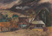 House solitaire painting - Arnold Peter Weisz-Kubínčan — artwork view