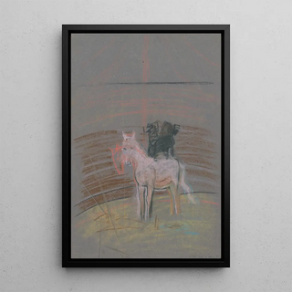 Arnold Peter WeiszKubnan - Sketch of a Horse in a Ring.webp