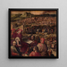 Arnolfo montre le plan d'agrandissement de Florence - Giorgio Vasari — framed artwork on a wall