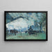 Riproduzione del dipinto Arrivo del treno della Normandia - Claude Monet