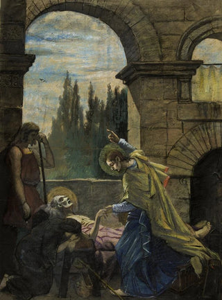 ArthurJoseph Gueniot - Saint Pierre au chevet de saint Hilaire.webp