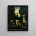 Bambini, cani e pony - Arthur Bowen Davies — quadro incorniciato alla parete