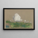 Paesaggio con nuvole - Arthur Bowen Davies — quadro incorniciato alla parete