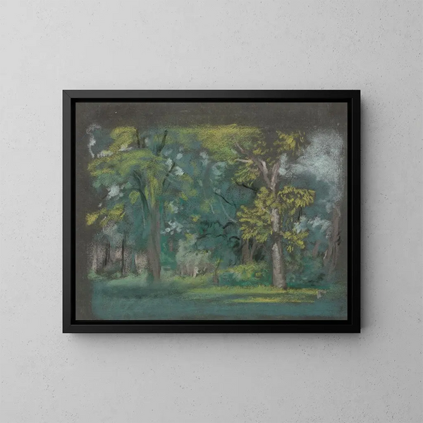 Alberi - Arthur Bowen Davies — quadro incorniciato alla parete