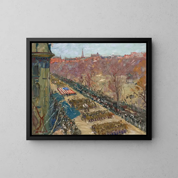 Parade der Verpflichtungen der Freiheit - Arthur Clifton Goodwin — gerahmtes Bild an der Wand