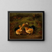Poules - Arthur Fitzwilliam Tait — quadro incorniciato alla parete