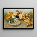 L'Intrus - Arthur Fitzwilliam Tait — quadro incorniciato alla parete