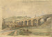 Viaduc de Todmorden sur le chemin de fer de Manchester et Leeds, Angleterre - Arthur Fitzwilliam Tait — artwork view