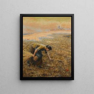 Arthur Foord Hughes - Gleaning.webp