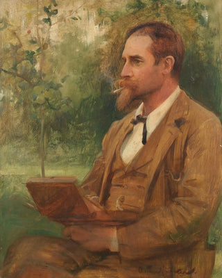 Arthur Hacker - Portrait of Edward Onslow Ford RA.webp